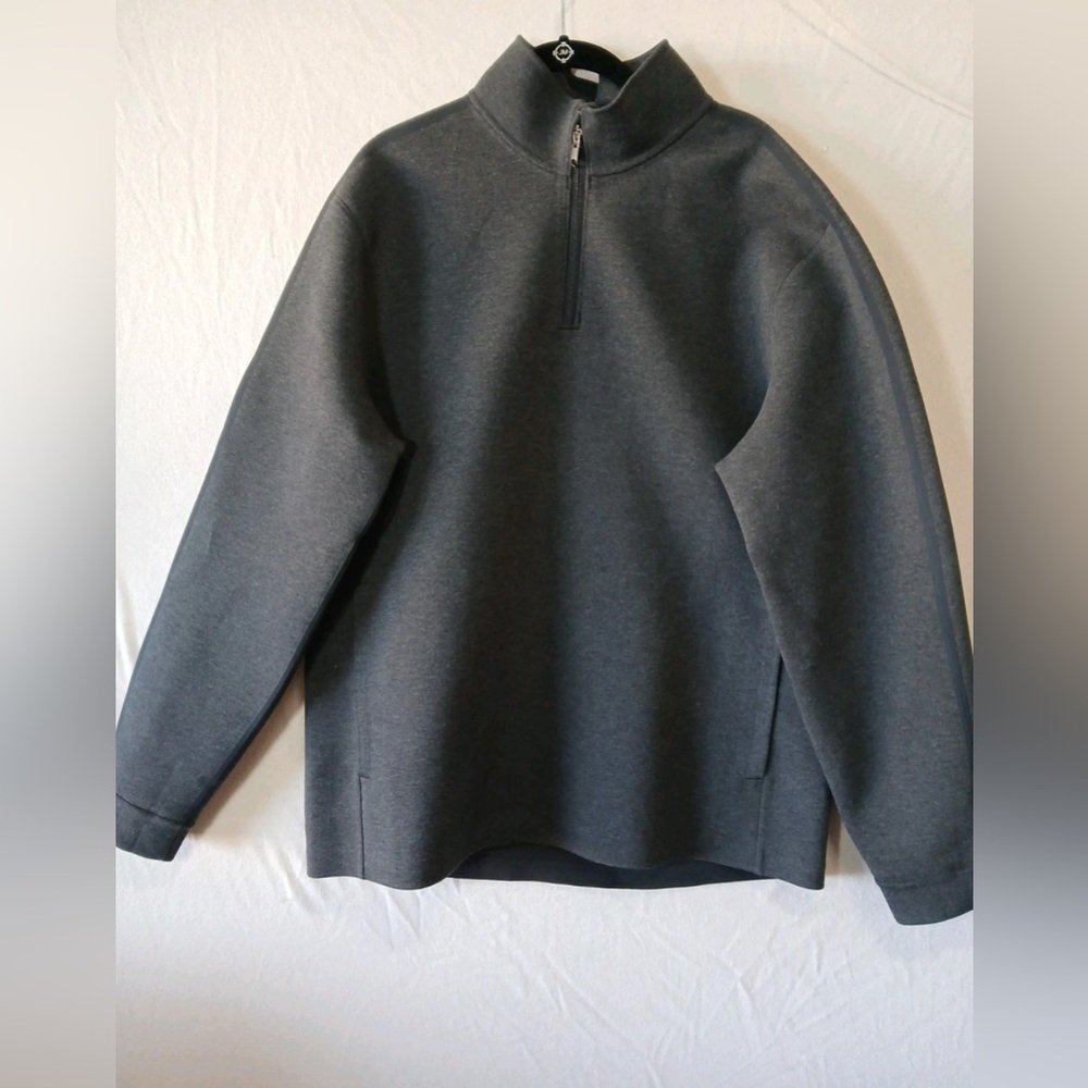 Lululemon men’s Chamber long sleeve 1/2 sleeve pullover size XL EUC